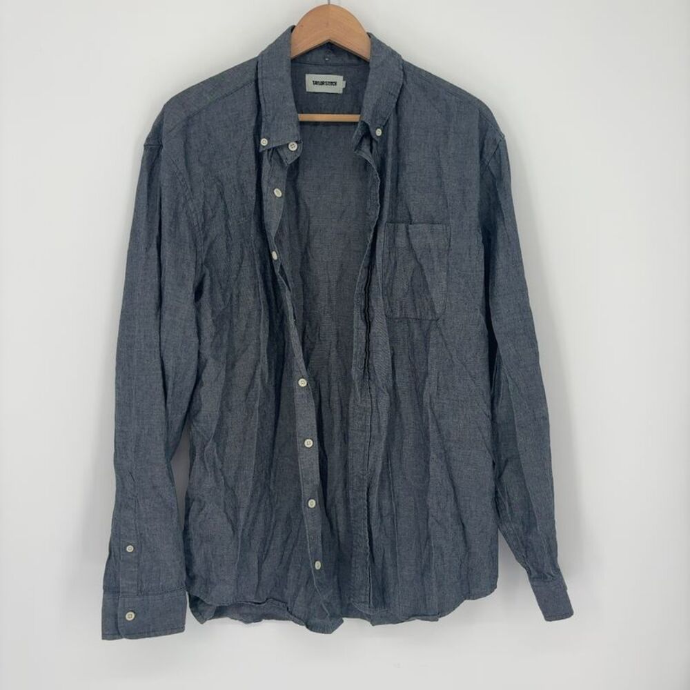 Taylor Stitch Button Up Shirt in Gray